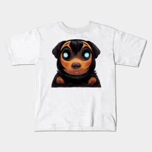 Cute Rottweiler Kids T-Shirt